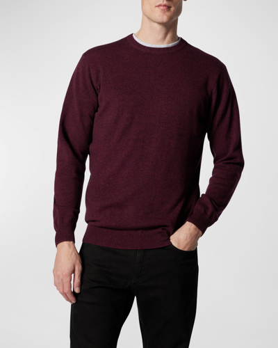 Shop Rodd & Gunn Men's Queenstown Optim Wool-cashmere Sweater In Claret