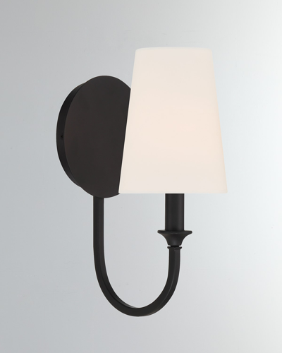 Crystorama Payton 1-light Forged Wall Mount