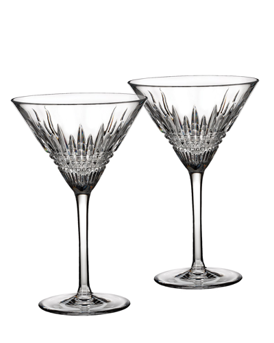 Shop Waterford Crystal Lismore Diamond Martini Glasses, Set Of 2