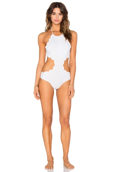 Marysia Mott Cutout Swimsuit In Coconut