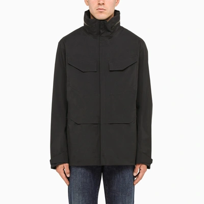 Shop Arc'teryx Black Nylon Multi-pocket Jacket