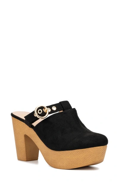 Shop New York And Company Nyomi Platform Clog In Black