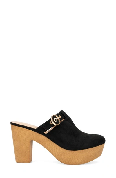 Shop New York And Company Nyomi Platform Clog In Black