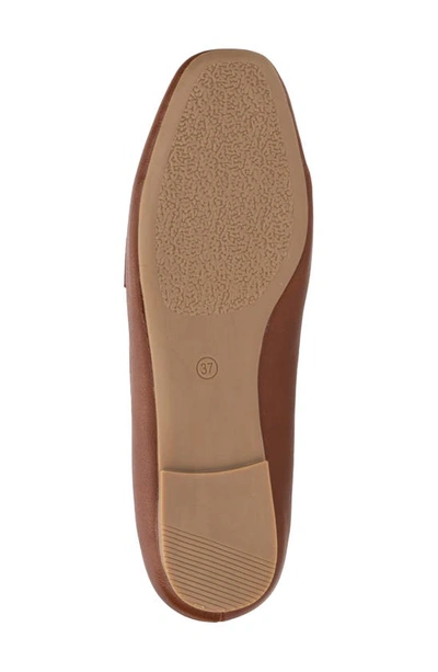 Shop New York And Company Harleigh Faux Leather Loafer In Cognac