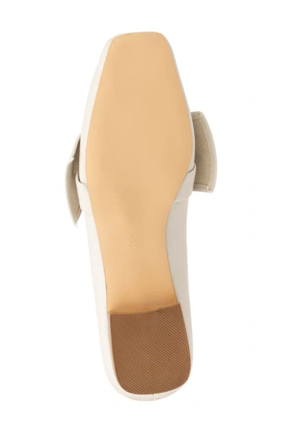 New York And Company Dominica Bow Loafer In Bone