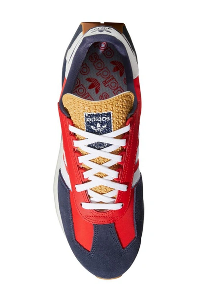 Shop Adidas Originals Retropy E5 Sneaker In Vivid Red/ Ftwr White