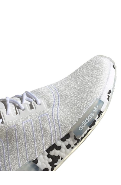 Shop Adidas Originals Originals Nmd R1 Sneaker In Ftwr White/ Sonic Aqua