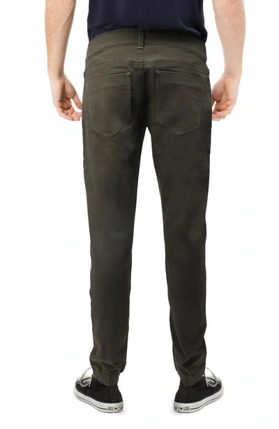 X-ray Slim Fit Jogger Jeans In Olive