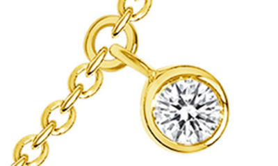 Shop Ron Hami 14k Yellow Gold Diamond Anklet In Yellow Gold/ Diamond