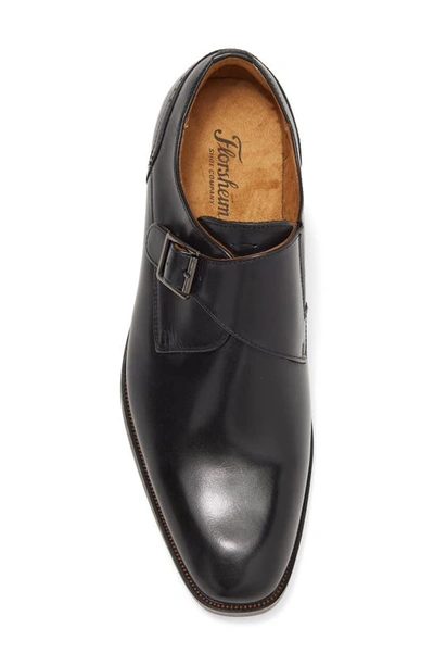 Shop Florsheim Ravello Leather Monk Strap Shoe In Black