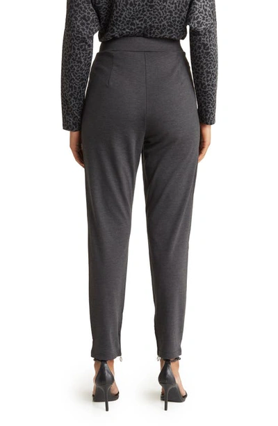 Patrizia Luca Zip Cuff Pants In Charcoal