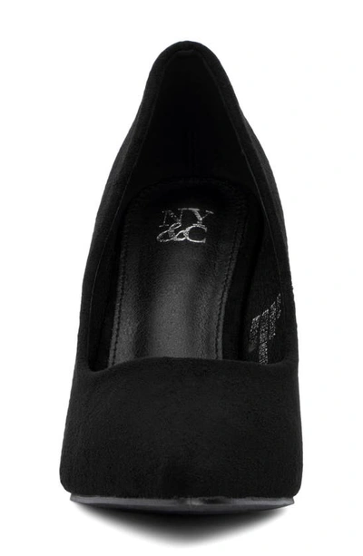 New York And Company Luisa Pointed Toe Pump In Black