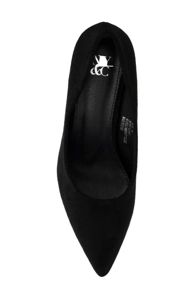 Shop New York And Company Luisa Pointed Toe Pump In Black