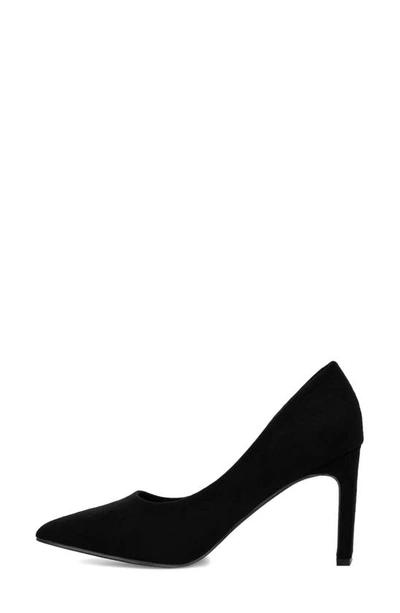 Shop New York And Company Luisa Pointed Toe Pump In Black