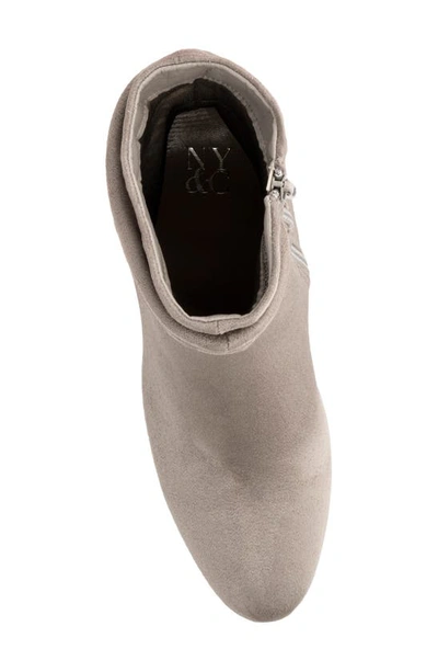 Shop New York And Company Sandy Slouch Bootie In Grey