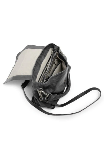Shop Day & Mood Media Leather Satchel Bag In Black