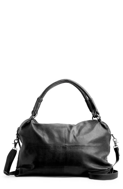 Shop Day & Mood Media Leather Crossbody Bag In Black