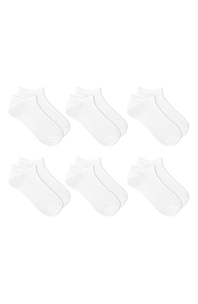 Shop K. Bell Socks 6-pack Assorted No-show Socks In White