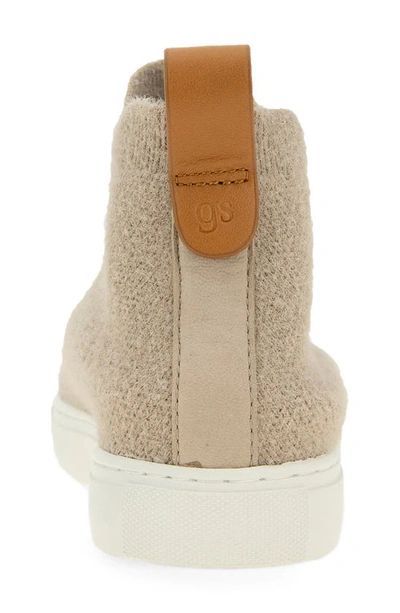 Shop Gentle Souls By Kenneth Cole Rory Knit Sneaker In Mushroom