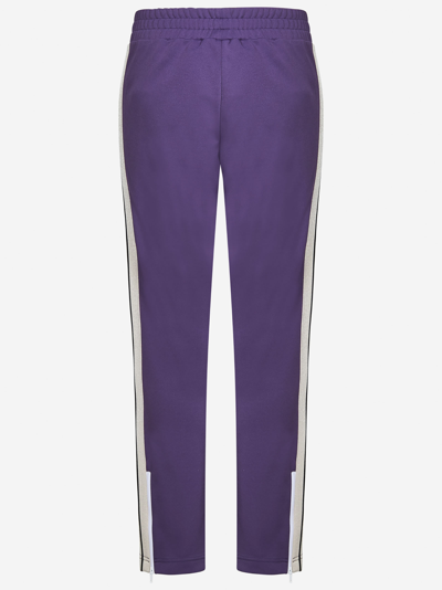 Shop Palm Angels Classic Track Trousers In Purple