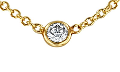 Zoë Chicco 14k Yellow Gold Floating Diamond & Large Cultured Baroque Pearl Layered Necklace, 18-20 In 14kyg