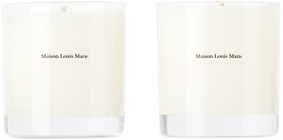 Shop Maison Louis Marie Holiday Candle Set In Na