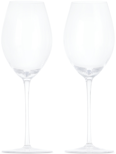 Shop Ichendorf Milano Solisti Perlage Optic Wine Glass In Clear