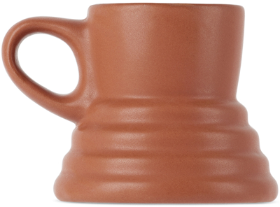 Shop Bklyn Clay Brown No-spill Mug In Saddle Satin