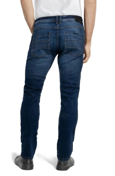 Shop X-ray Cultura Super Flex Jeans In Dark Blue