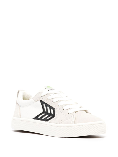 Shop Cariuma Catiba Pro Slate Sneakers In White