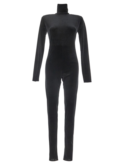 Shop Alexandre Vauthier Couture Black Jumpsuit