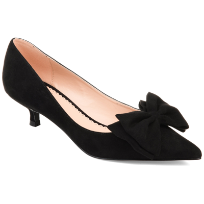 Shop Journee Collection Collection Women's Orana Kitten Heel In Black