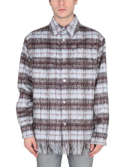 overshirt with fringe