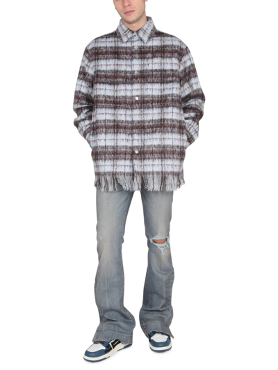overshirt with fringe