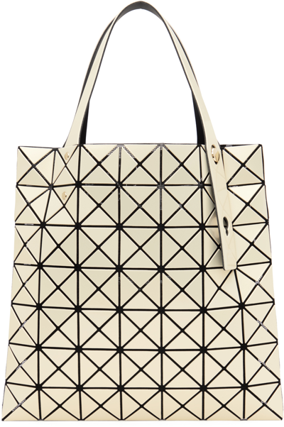 Shop Bao Bao Issey Miyake Beige Prism Tote In 49 Cream Beige