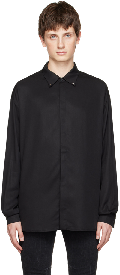 Shop Rta Black Shay Shirt