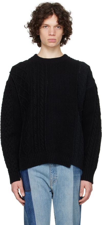 Shop Kuro Black Remake Sweater