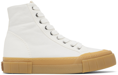 Shop Good News Off-white Juice Sneakers In Off White