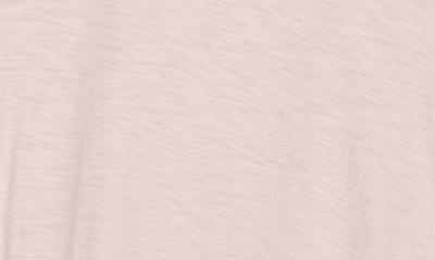 Shop James Perse Long Sleeve Cotton Modal Blend Crew Neck T-shirt In Ballerina
