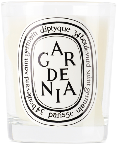 Shop Diptyque White Gardénia Candle In Na