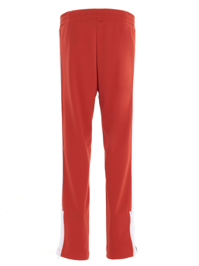 Shop Palm Angels Track Logo Joggers In Red
