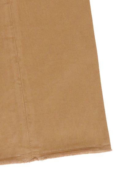 Shop Il Gufo Cotton Trousers In Brown