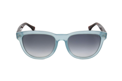 Shop Zadig & Voltaire Round Frame Sunglasses In Blue