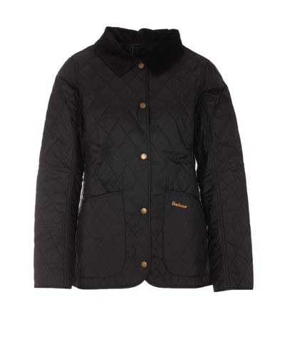 Shop Barbour Annandale Diamond Quilted Jacket In Black