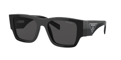 Shop Prada Man Sunglasses Pr 10zs In Dark Grey