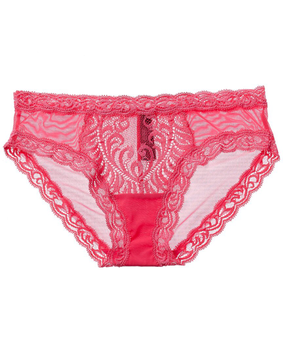 Shop Natori Feathers Hipster In Pink