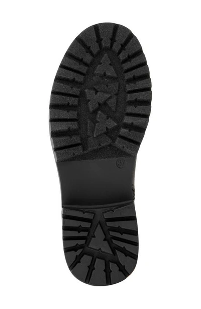 New York And Company Nelli Faux Shearling Collar Boot In Black