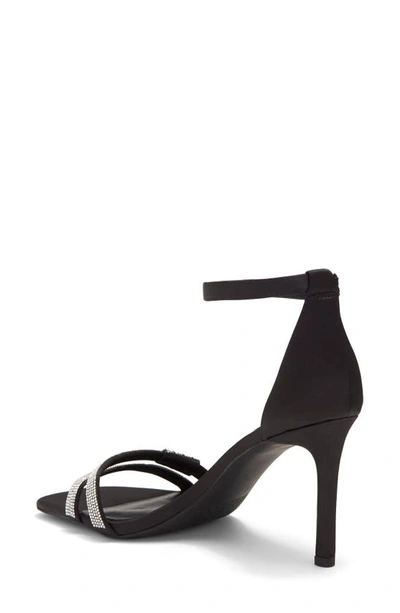 Shop Nordstrom Rack Ava Embellished Stiletto Sandal In Black