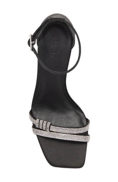 Shop Nordstrom Rack Ava Embellished Stiletto Sandal In Black
