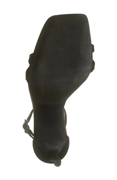 Shop Nordstrom Rack Ava Embellished Stiletto Sandal In Black